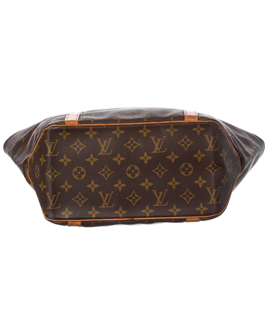 Louis Vuitton Louis Vuitton Brown Monogram Coated Canvas Sac Shopping (Authentic Pre-Loved)