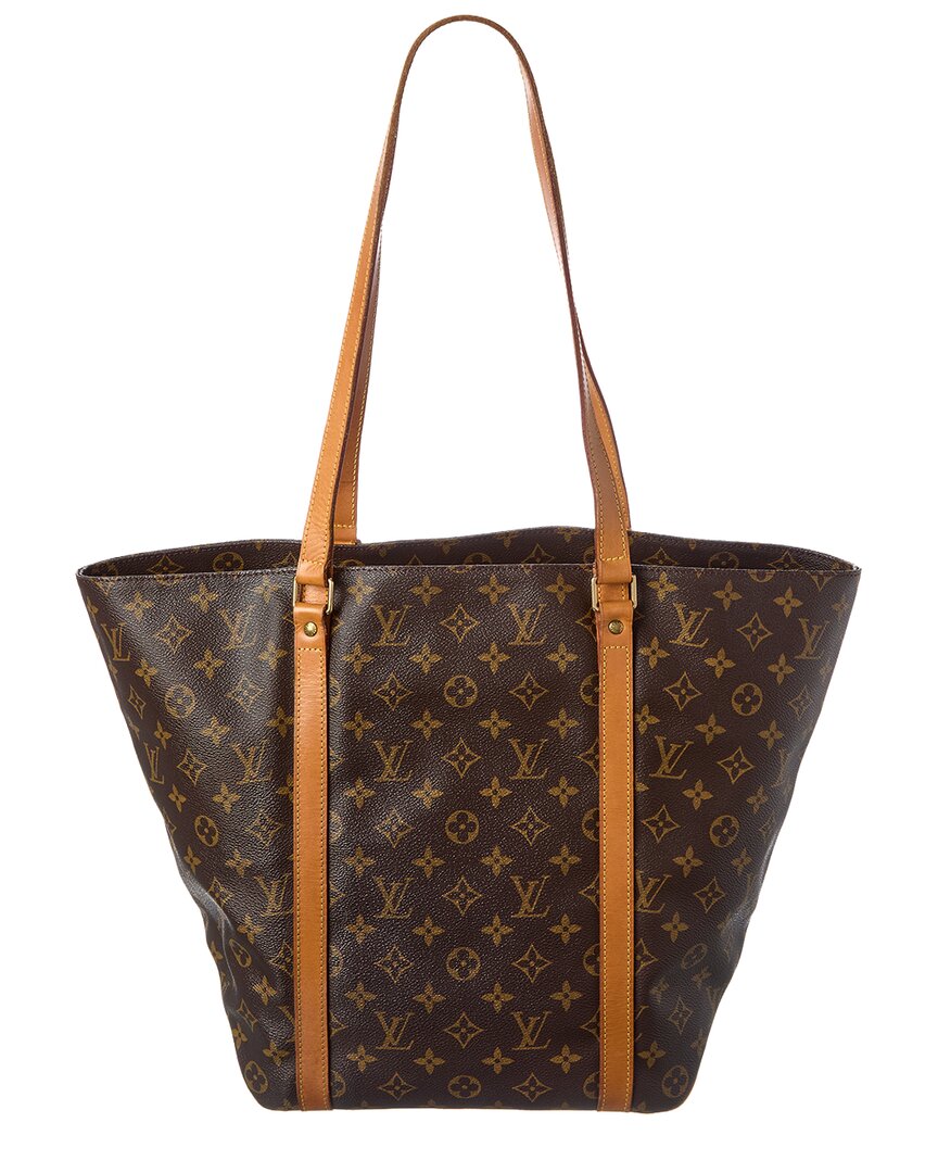 Louis Vuitton Louis Vuitton Brown Monogram Coated Canvas Sac Shopping (Authentic Pre-Loved)