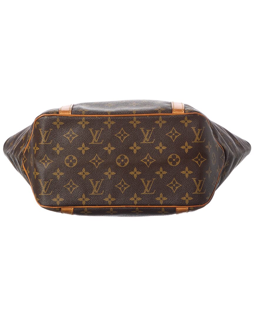 Louis Vuitton Louis Vuitton Brown Monogram Coated Canvas Sac Shopping (Authentic Pre-Loved)