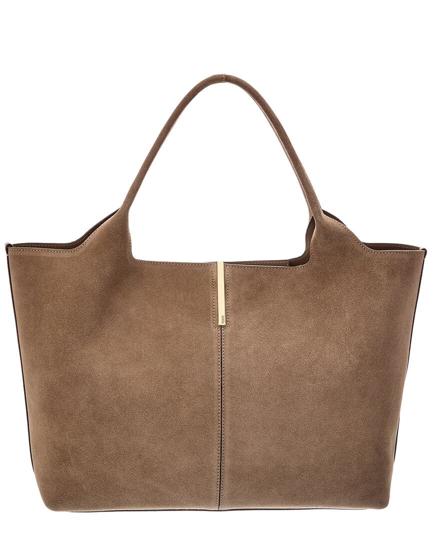 TOD's Tod's Logo Medium Suede Tote