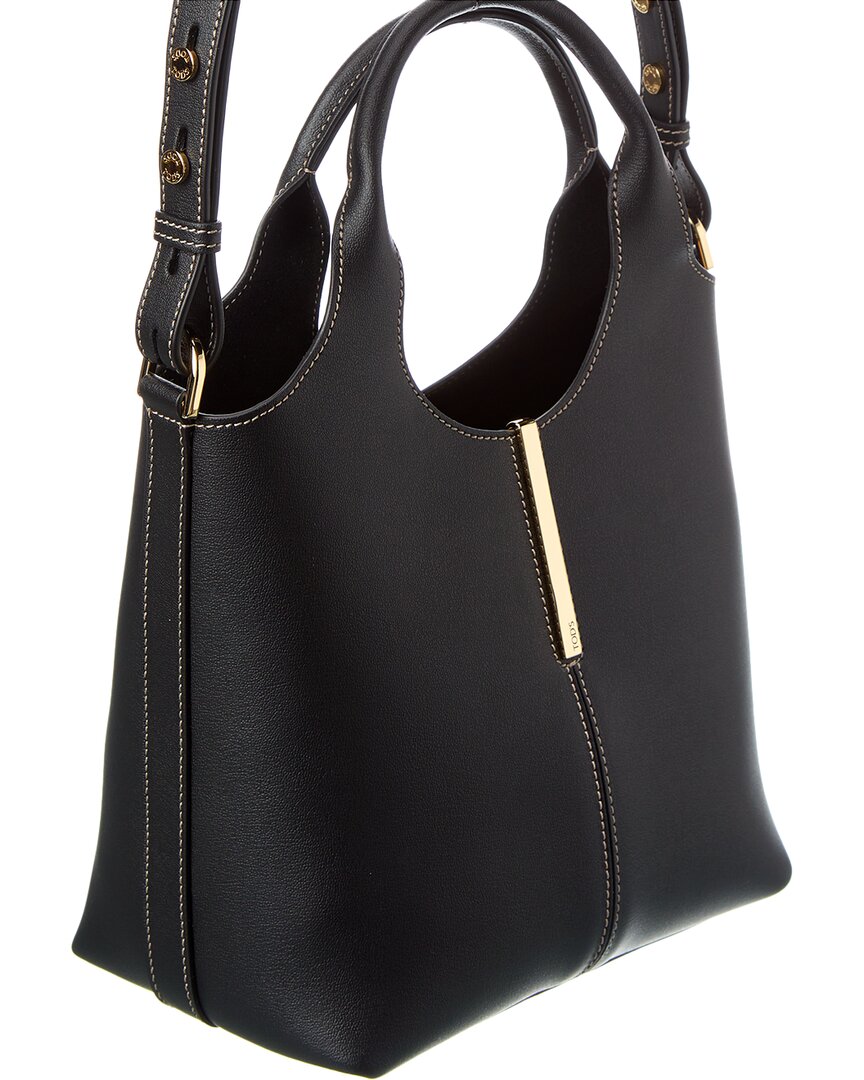 TOD's Tods Logo Mini Leather Tote
