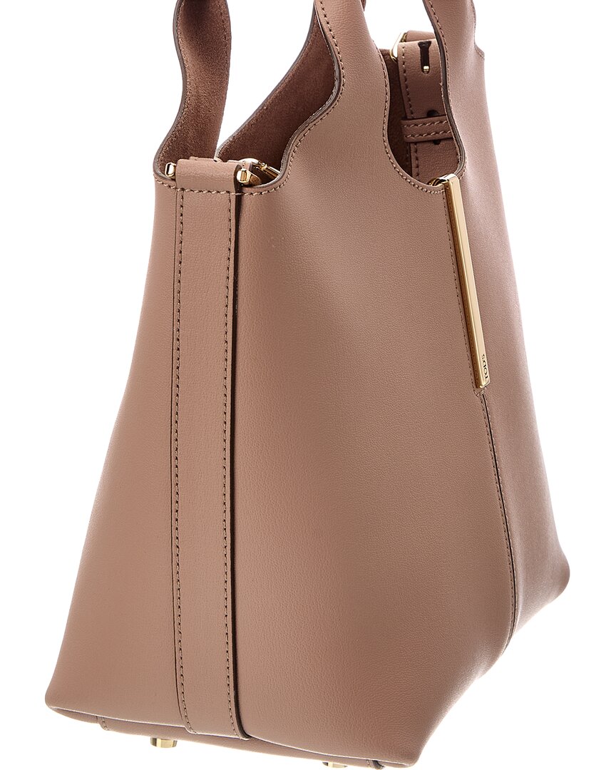 TOD's Tod's Logo Mini Leather Tote