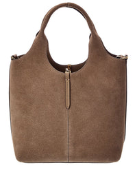 TOD's Tod's Logo Mini Suede Tote