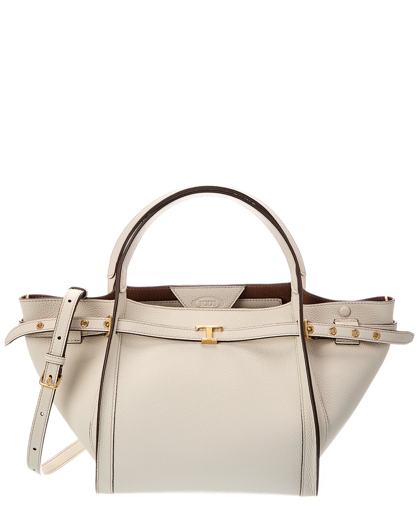 TOD's Tod's Logo Small Leather Tote