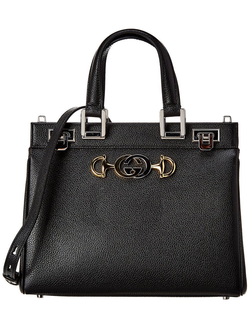 Gucci Gucci Zumi Small Leather Top Handle Tote