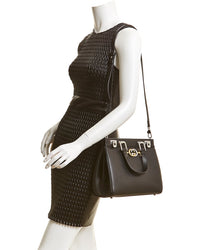 Gucci Gucci Zumi Small Leather Top Handle Tote