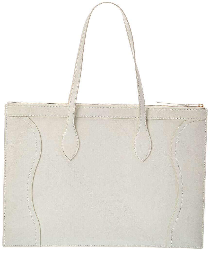 CELINE Celine Leather Tote