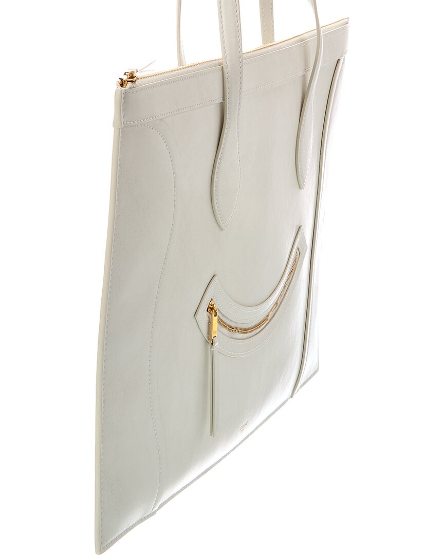 CELINE Celine Leather Tote