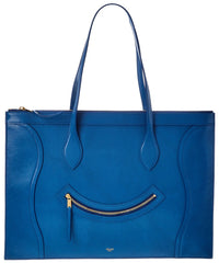 CELINE Celine Leather Tote