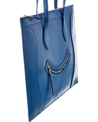 CELINE Celine Leather Tote