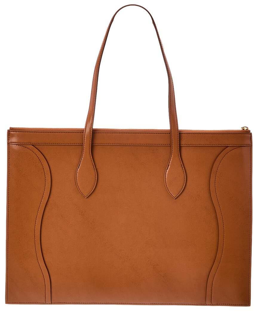 CELINE Celine Leather Tote
