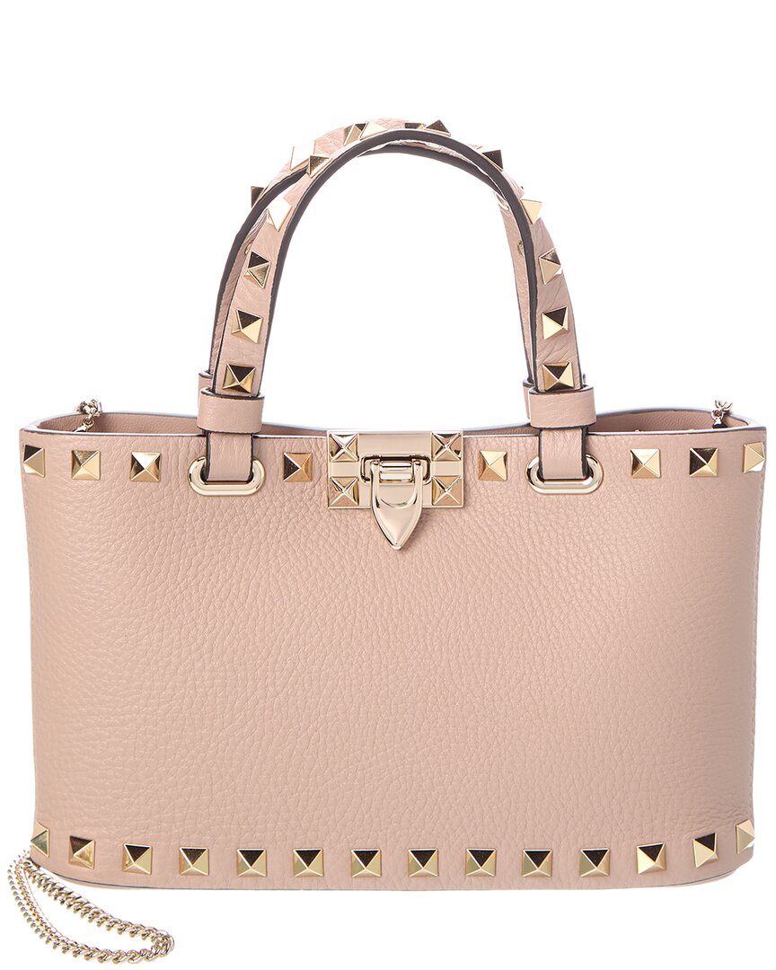 Valentino Valentino Rockstud Mini Leather Tote