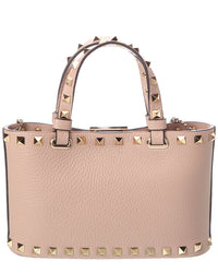 Valentino Valentino Rockstud Mini Leather Tote