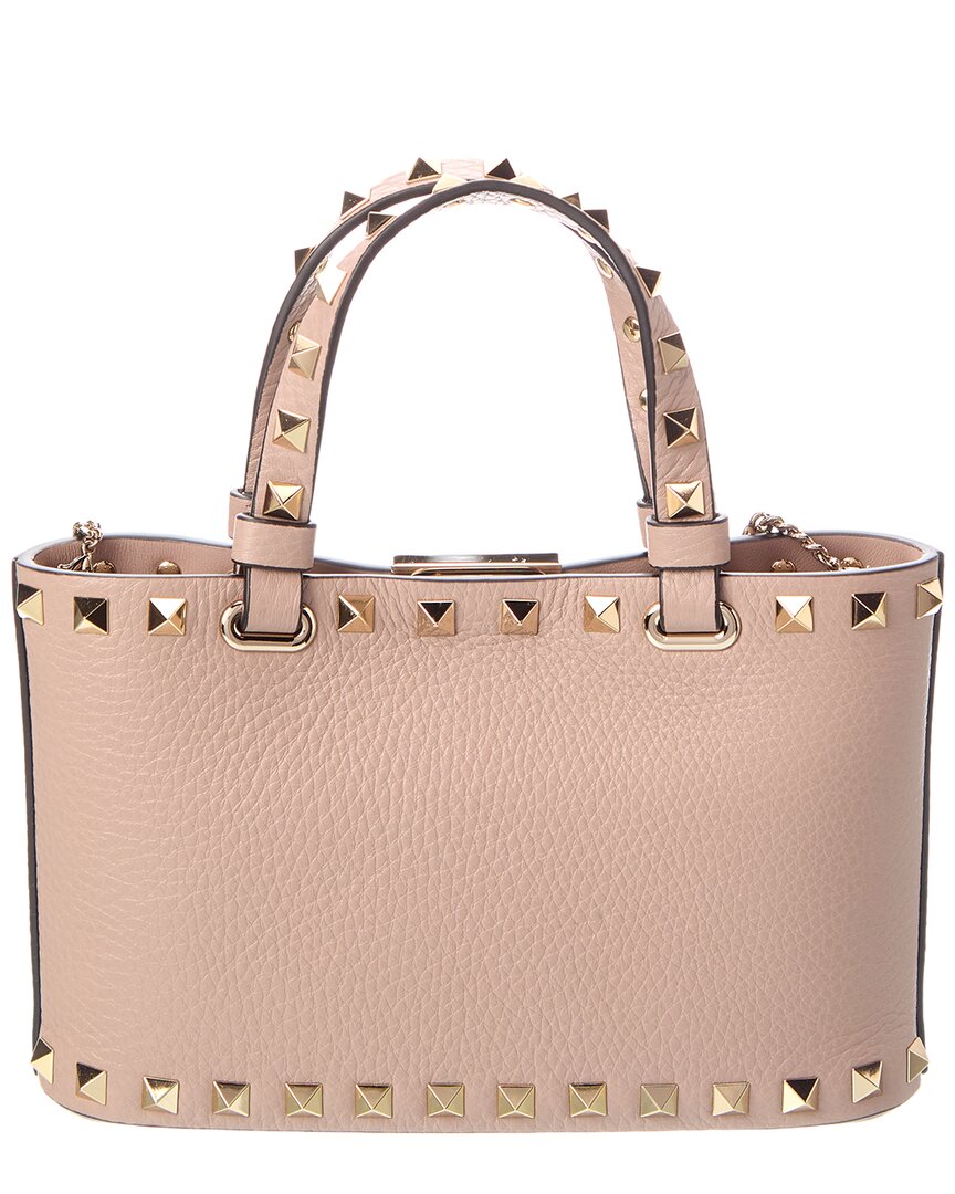 Valentino Valentino Rockstud Mini Leather Tote