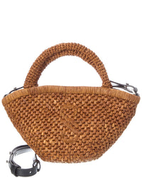 Proenza Schouler Proenza Schouler Small Raffia & Leather Tote