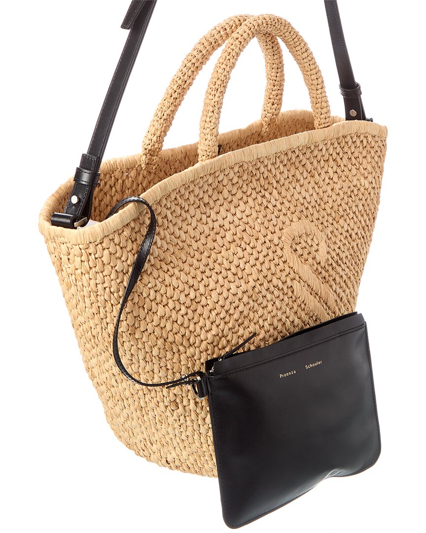 Proenza Schouler Proenza Schouler Raffia & Leather Tote