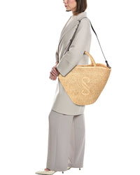 Proenza Schouler Proenza Schouler Raffia & Leather Tote
