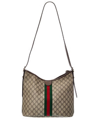 Gucci Ophidia Large Gg Supreme Canvas & Leather Tote