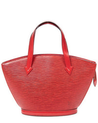 Louis Vuitton Louis Vuitton Red Epi St-Jacques Pm (Authentic Pre-Loved)