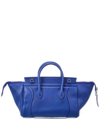 CELINE Celine Little Luggage Leather Shoulder Bag