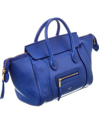 CELINE Celine Little Luggage Leather Shoulder Bag