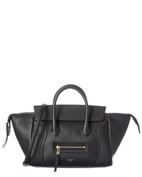 CELINE Celine Leather Tote