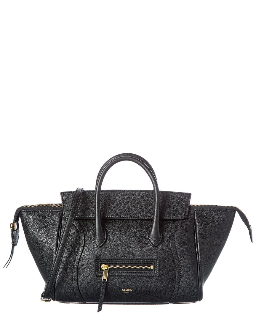 CELINE Celine Leather Tote