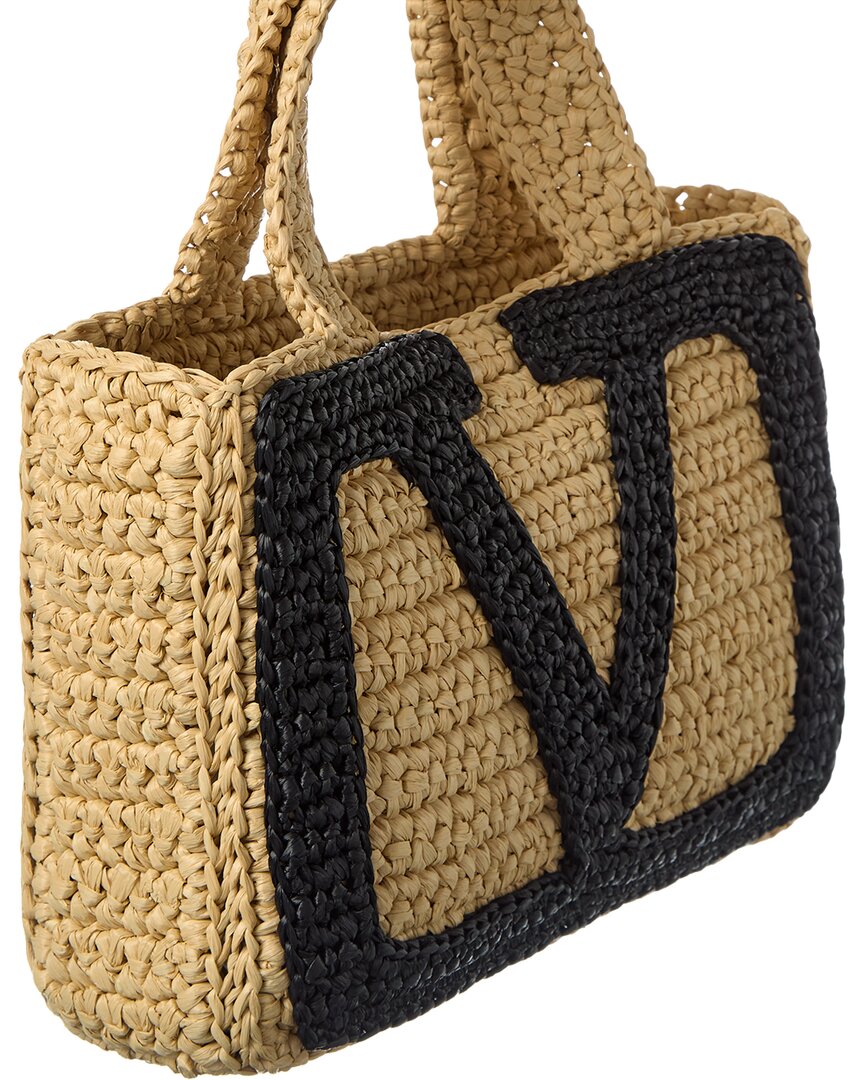 Valentino Valentino Viva Raffia Tote