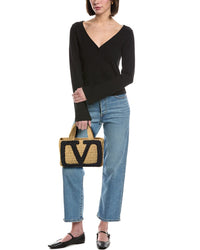 Valentino Valentino Viva Raffia Tote