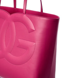 Dolce & Gabbana Dolce & Gabbana Dg Logo Medium Leather Tote