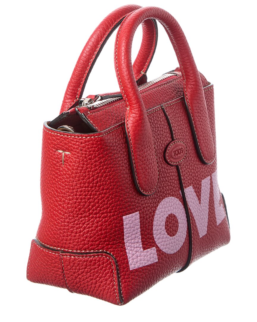 TOD's Tods Di Mini Leather Satchel