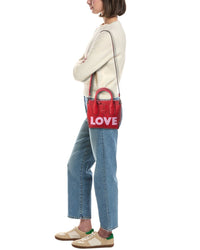 TOD's Tods Di Mini Leather Satchel