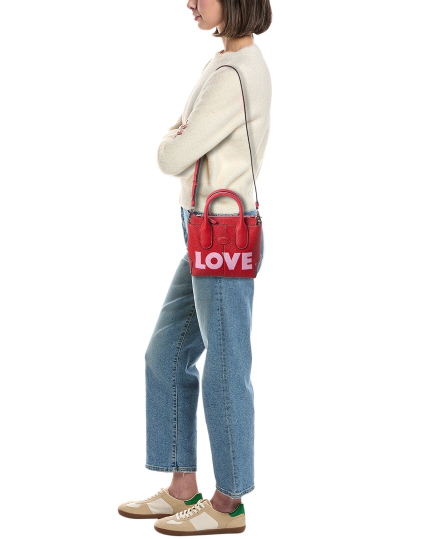 TOD's Tods Di Mini Leather Satchel