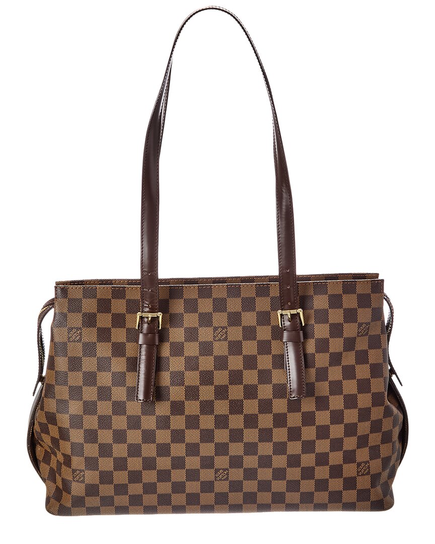 Louis Vuitton Louis Vuitton Brown Damier Ebene Chelsea (Authentic Pre-Loved)