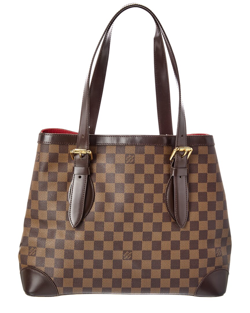 Louis Vuitton Louis Vuitton Brown Damier Ebene Hampstead Mm (Authentic Pre-Loved)