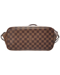 Louis Vuitton Louis Vuitton Brown Damier Ebene Neverfull Mm (Authentic Pre-Loved)