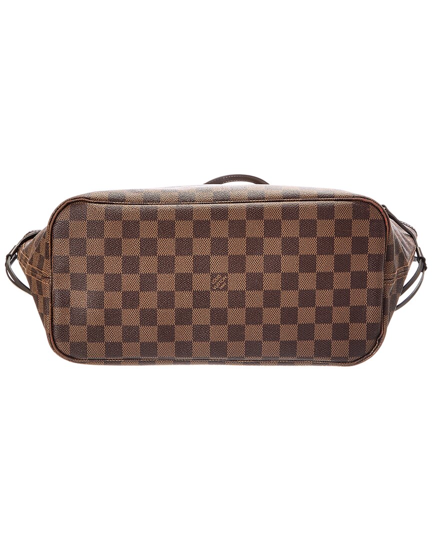 Louis Vuitton Louis Vuitton Brown Damier Ebene Neverfull Mm (Authentic Pre-Loved)