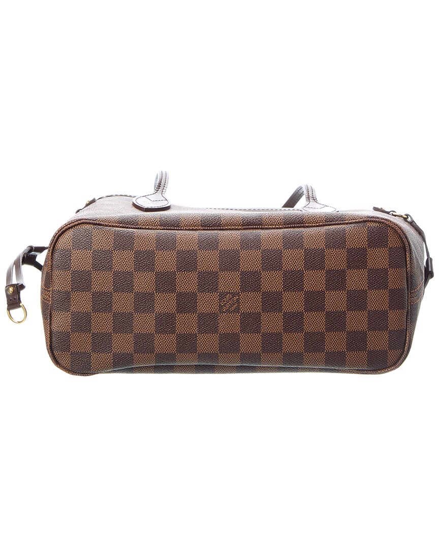 Louis Vuitton Pre-Owned Louis Vuitton Brown Damier Ebene Canvas Neverfull Pm (Authentic Pre-Loved)