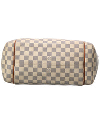 Louis Vuitton Louis Vuitton Blue Damier Azur Canvas Totally Mm (Authentic Pre-Loved)