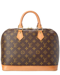 Louis Vuitton Louis Vuitton Brown Monogram Canvas Alma Pm (Authentic Pre-Loved)