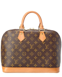 Louis Vuitton Louis Vuitton Brown Monogram Canvas Alma Pm (Authentic Pre-Loved)