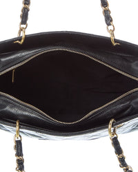 Chanel Chanel Black Quilted Caviar Leather Timeless Leather Tote (Authentic Pre-Loved)