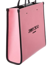 Jimmy Choo Jimmy Choo N/S Canvas & Leather Tote