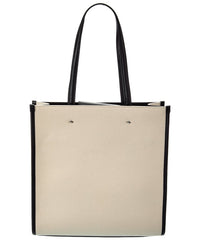 Jimmy Choo Jimmy Choo N/S Canvas & Leather Tote