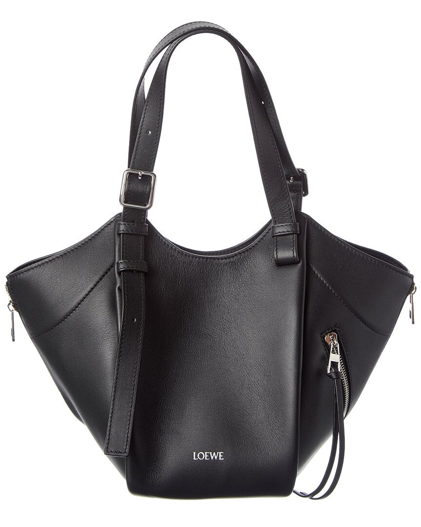 Loewe Loewe Hammock Flip Leather Tote