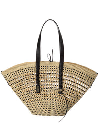 Loewe Loewe Braid Large Palm & Leather Tote