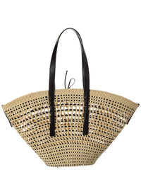 Loewe Loewe Braid Large Palm & Leather Tote