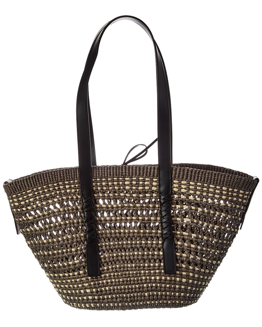 Loewe Loewe Braid Medium Palm & Leather Tote