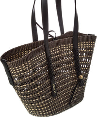 Loewe Loewe Braid Medium Palm & Leather Tote