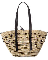 Loewe Loewe Braid Medium Palm & Leather Tote